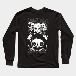Death Metal Design Meiko Shiraki Long Sleeve T-Shirt
